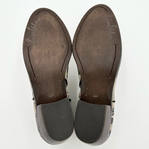 Sam Edelman Petty Python Print Booties - Picture 9 of 9